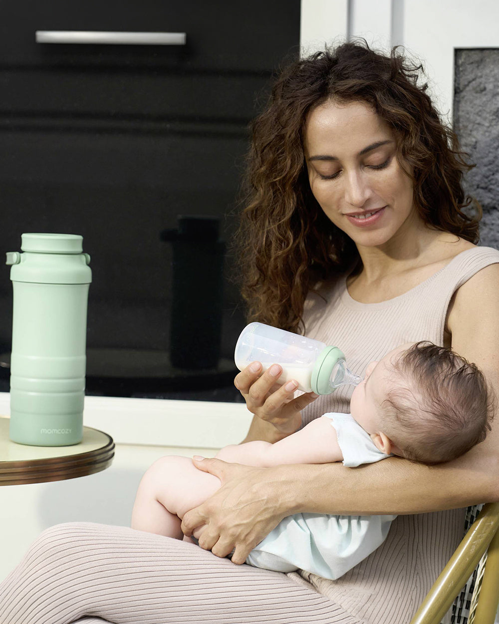 Momcozy Portable Baby Bottle Cooler - 24 Hour Ice-Free Cooling, 22oz with 2 Storage Bottles - image 15