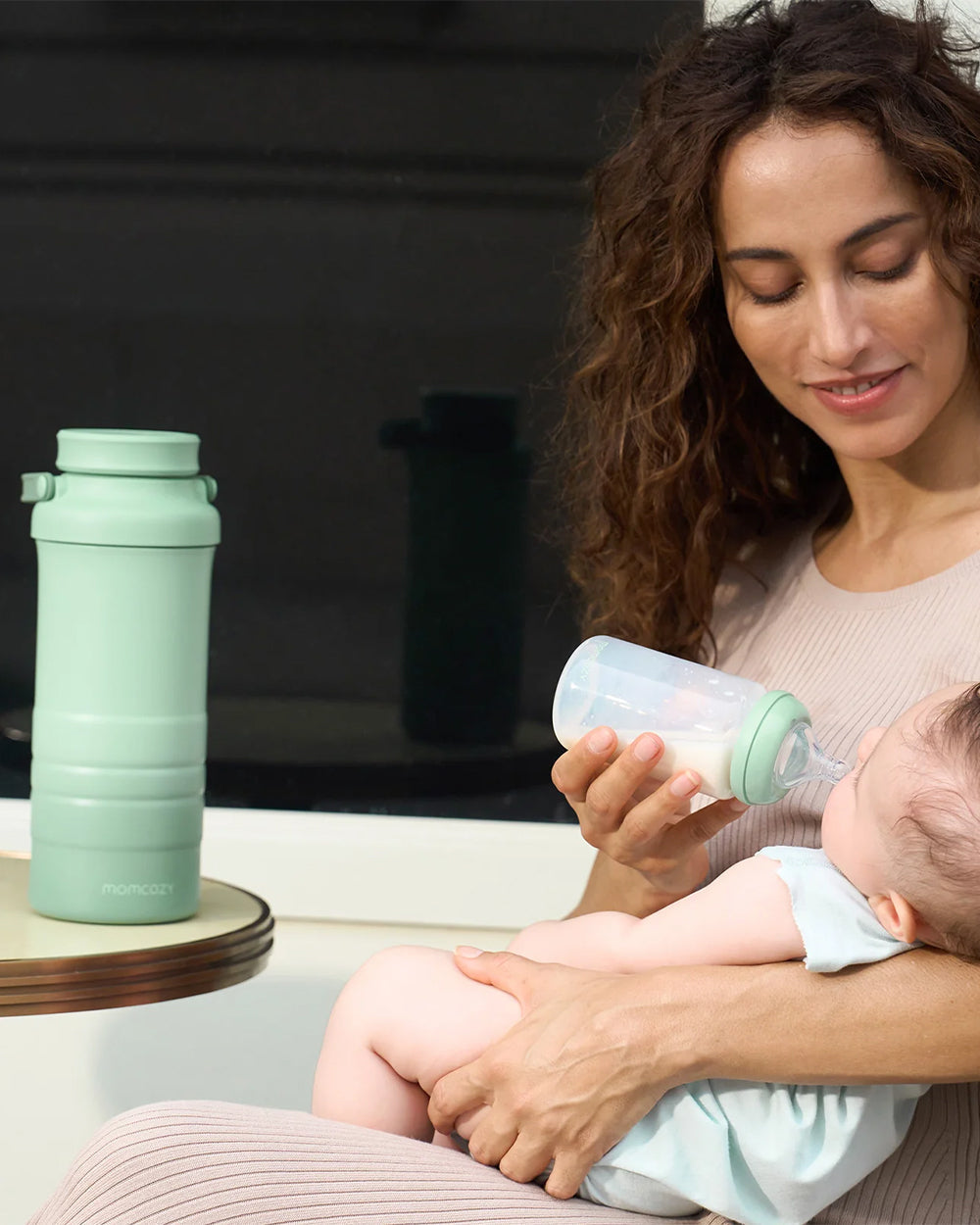 Momcozy Portable Baby Bottle Cooler - 24 Hour Ice-Free Cooling, 22oz with 2 Storage Bottles - image 26