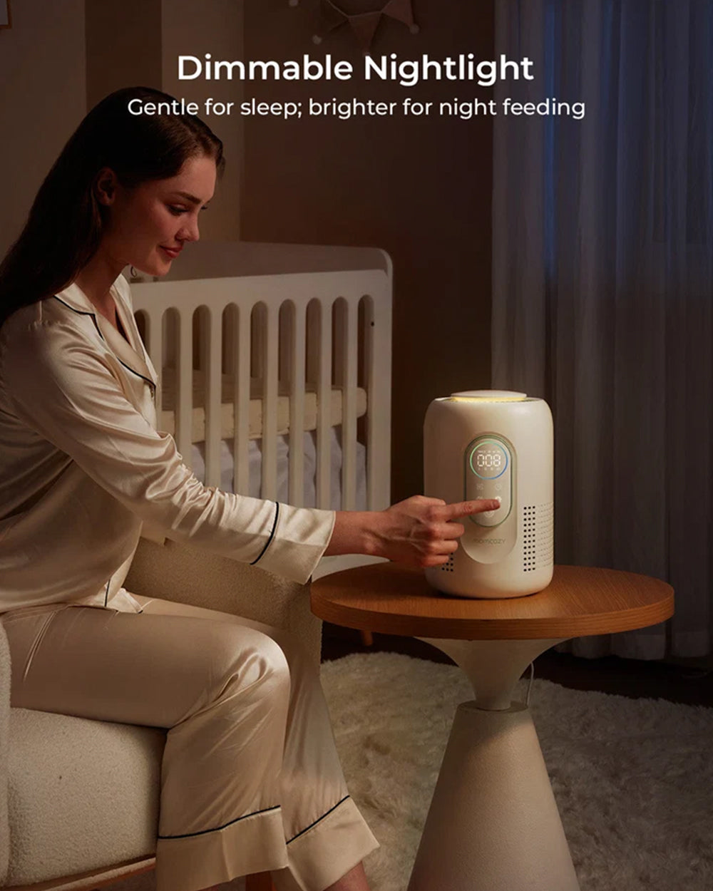 Momcozy CozyBreath Baby Air Purifier with Real-Time Air Quality Monitor & 4-Layer Filtration - image 7
