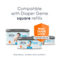 Diaper Genie Diaper Pails Select Grey - Open Box