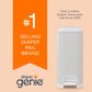 Diaper Genie Diaper Pails Select Grey - Open Box