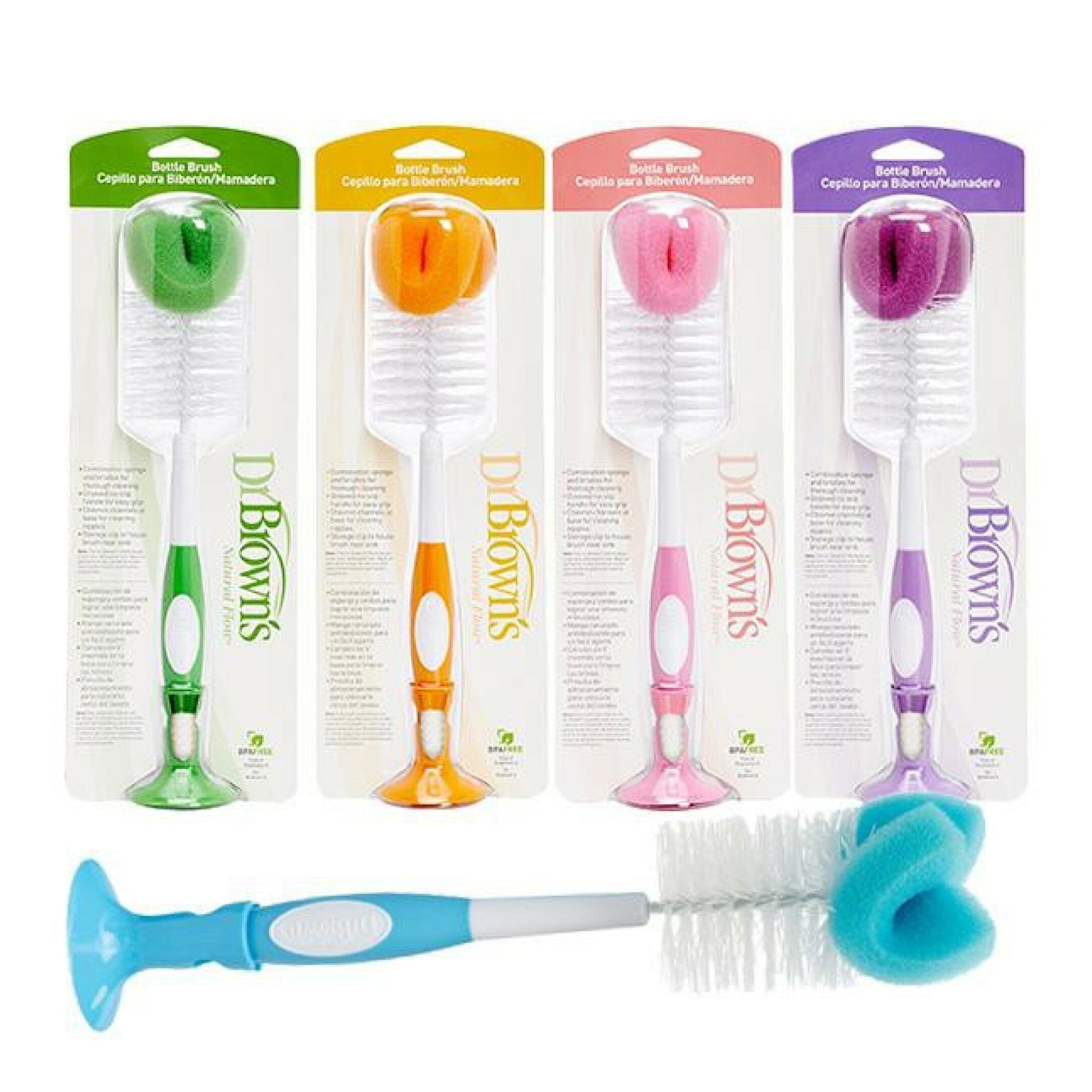 Dr. Brown Baby Bottle Brush || Birth+ to 24months - Toys4All.in