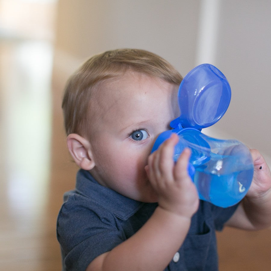 Dr. Brown Blue Soft-Spout Transition Cup || Used for 6months to 12months - Toys4All.in