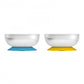 Dr. Brown No-Slip Suction Bowls || Pack of 2 || Color-Blue & Yellow || Used for 4months to 24months