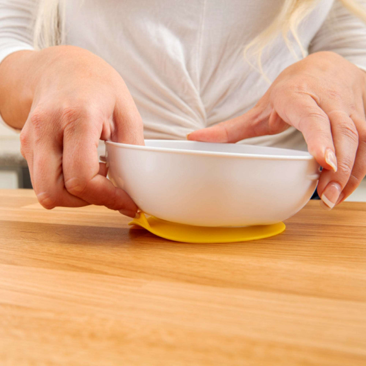 Dr. Brown No-Slip Suction Bowls || Pack of 2 || Color-Blue &amp; Yellow || Used for 4months to 24months - Toys4All.in