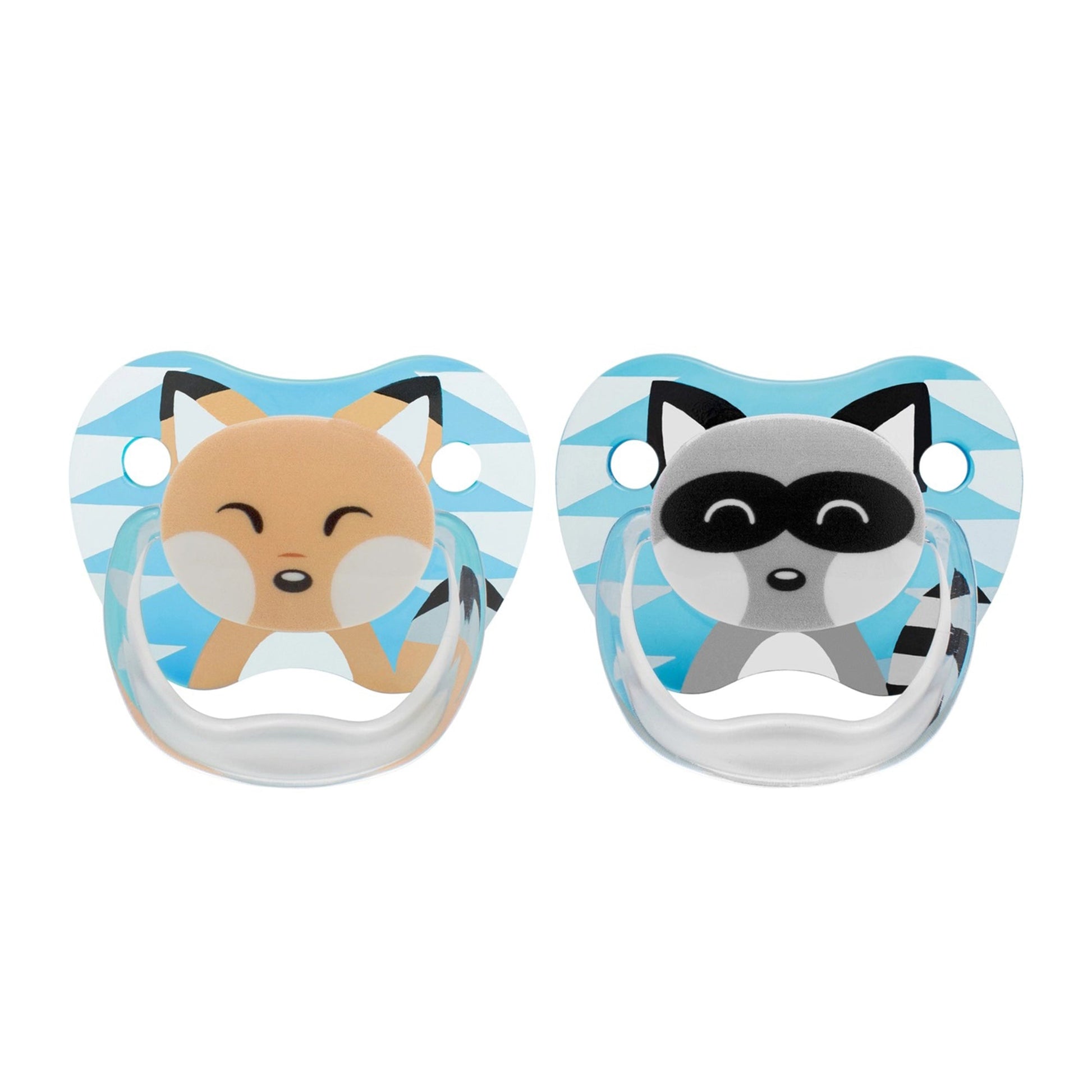 Dr. Brown Teal & Gray PreVent Printed Shield Soother || Stage-1 || Pack of 2 || Birth+ to 6months - Toys4All.in