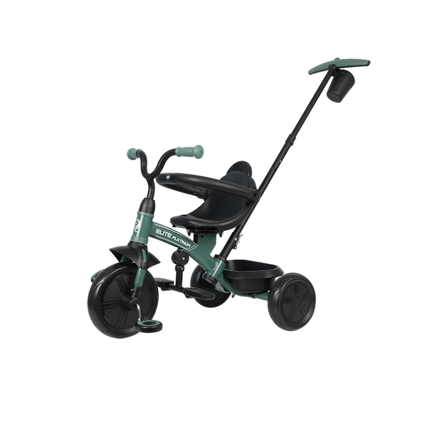 Qplay Stroller Elite Platinum 6in1 Green 10 to 72 Months