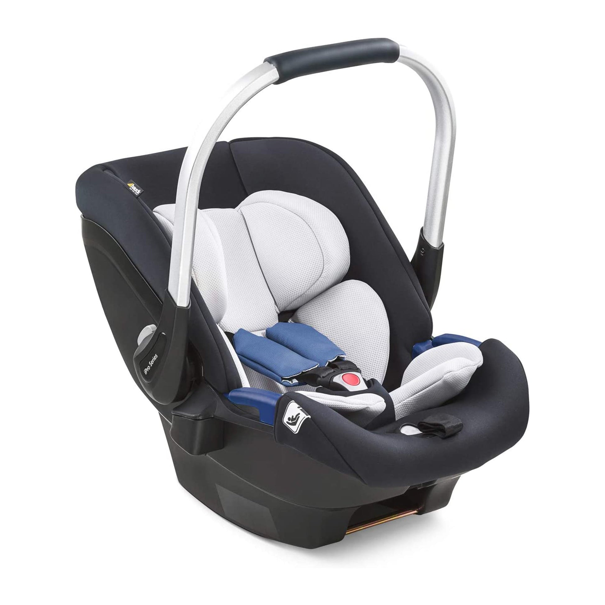 Hauck Pro Baby Car Seat | Fashion Denim | Used for Birth+ to 9M