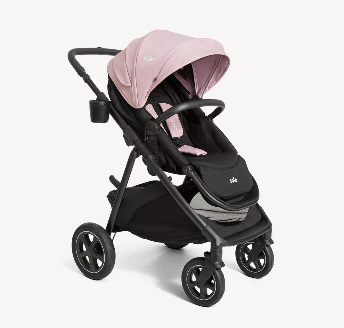Joie Hazel height-adjustable stroller in Blush
