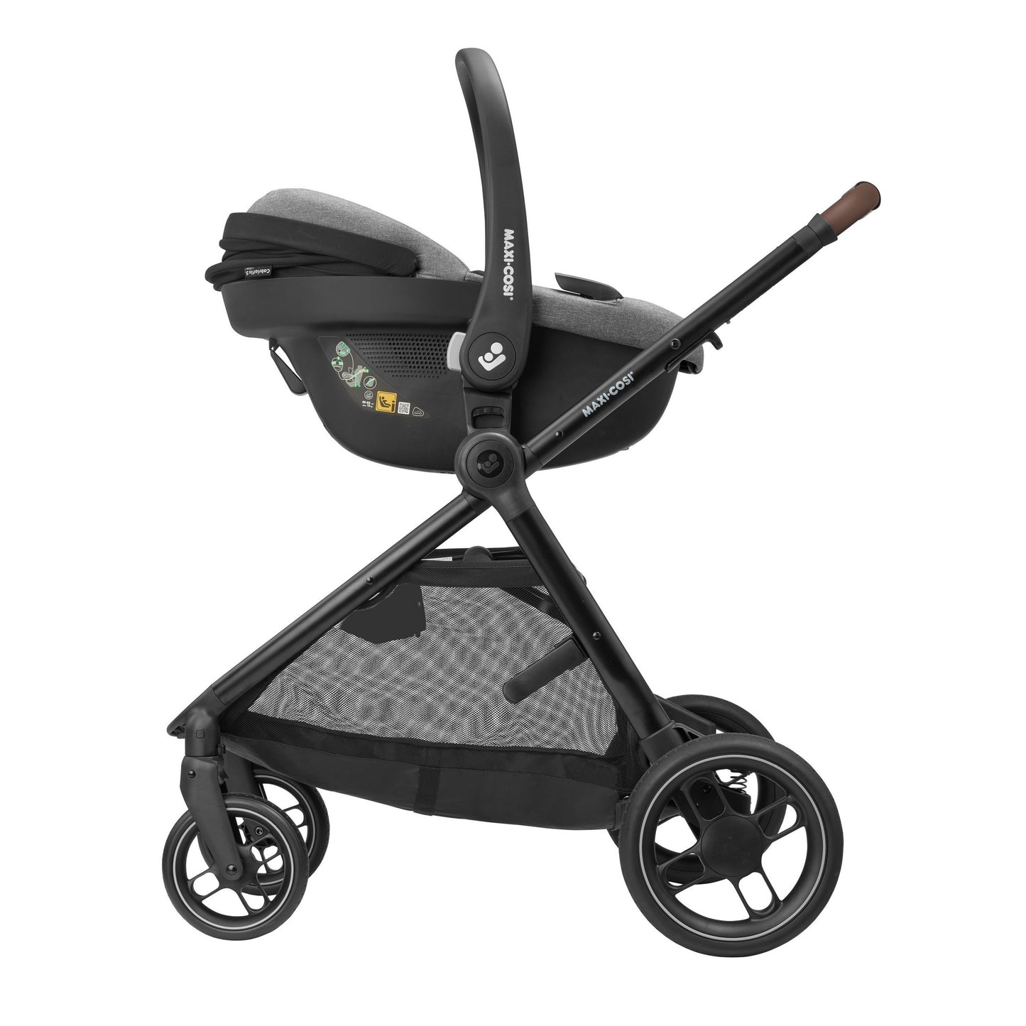 Maxi Cosi Travel System Zelia S Trio Grey Birth to 4 years