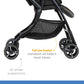 Joie 4Wd Drift Sma Baggi Stroller || Fashion - Carbon || Birth+ to 36months