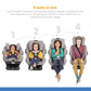 Joie Every Stage Fx Car Seat || Fashion - Grey Flannel ||  Birth+ to 12years