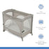 Joie Kubbie Sleep Playard || Fashion - Satellite || Birth+ to 36months