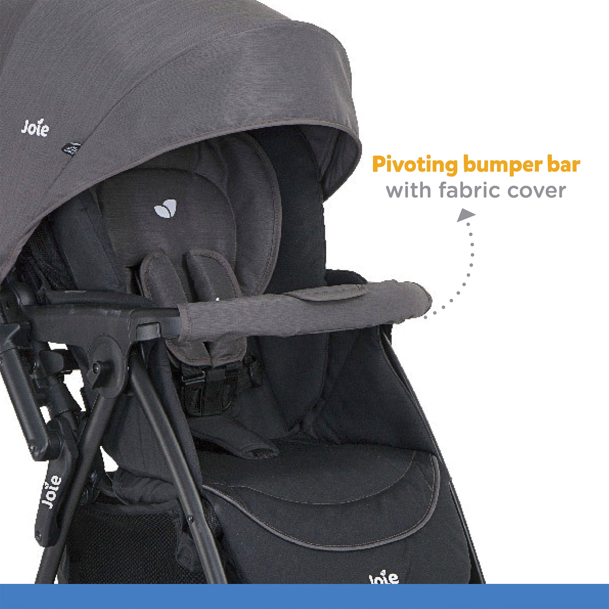 Joie Mirus Reversible Handle Stroller || Fashion-Ember || Birth+ to 36months - Toys4All.in