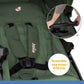 Joie Muze Lx Travel System with Juva || Fashion-Laurel || Birth+ to 36months - Toys4All.in