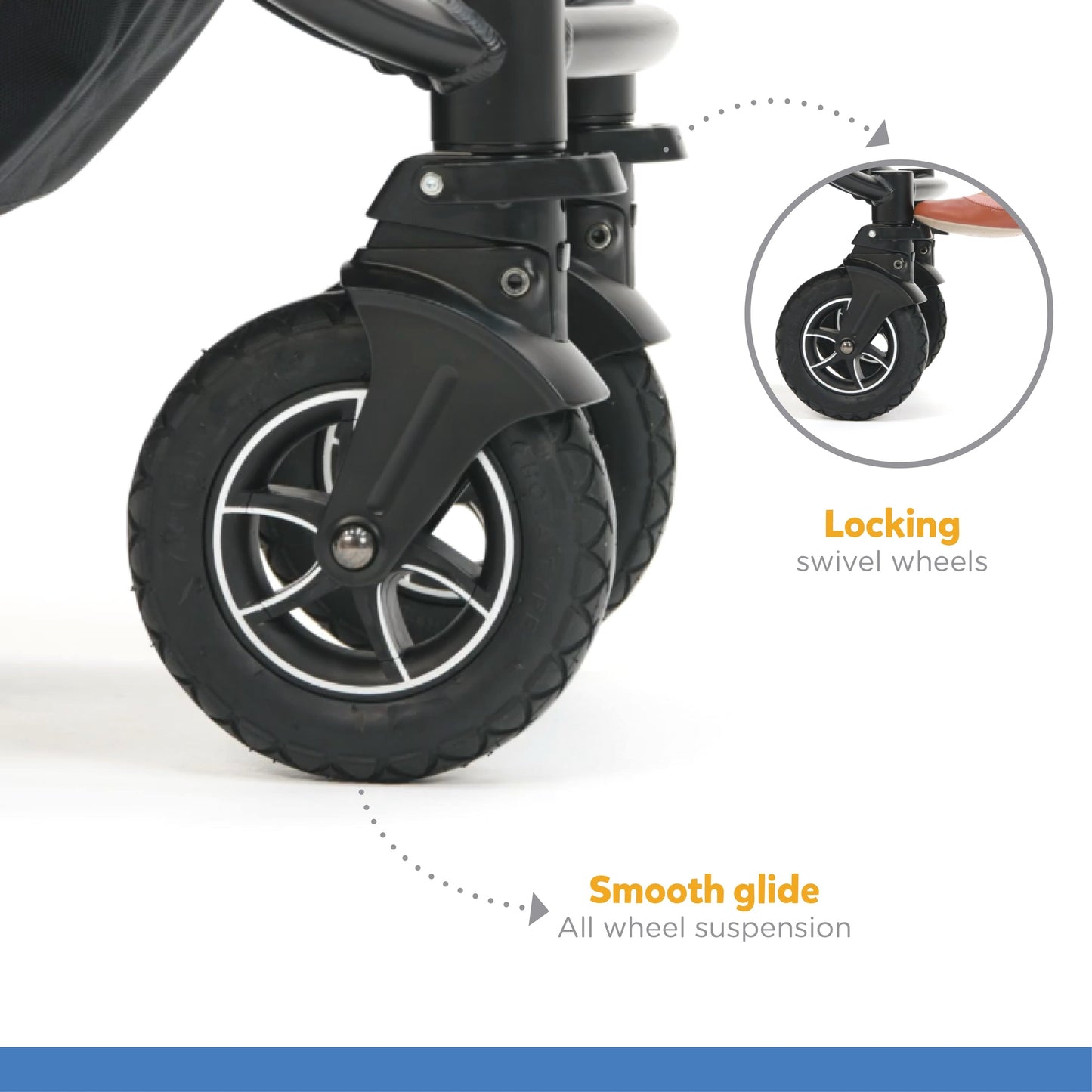 Joie Mytrax Flex Stroller || Fashion-Pavement || Birth+ to 48months