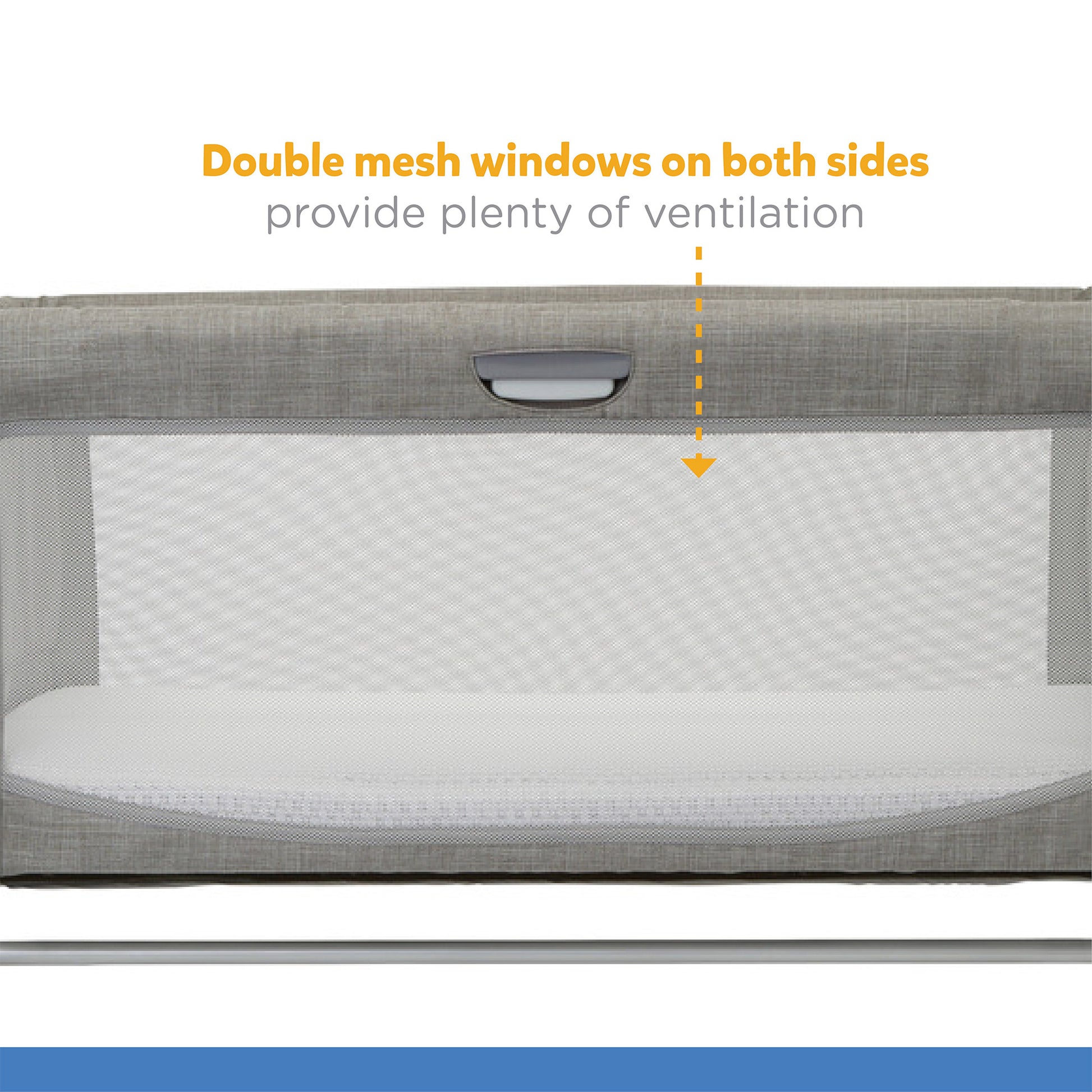 Joie Roomie Glide Bassinet || Fashion-Foggy Grey || Birth+ to 9months - Toys4All.in