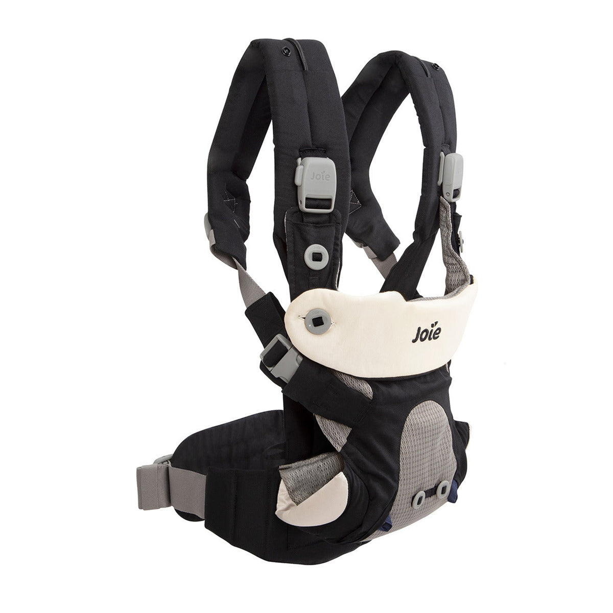 Joie Savvy Black Baby Carrier || Fashion- Black Papper || Birth+ to 48months || Distress Box