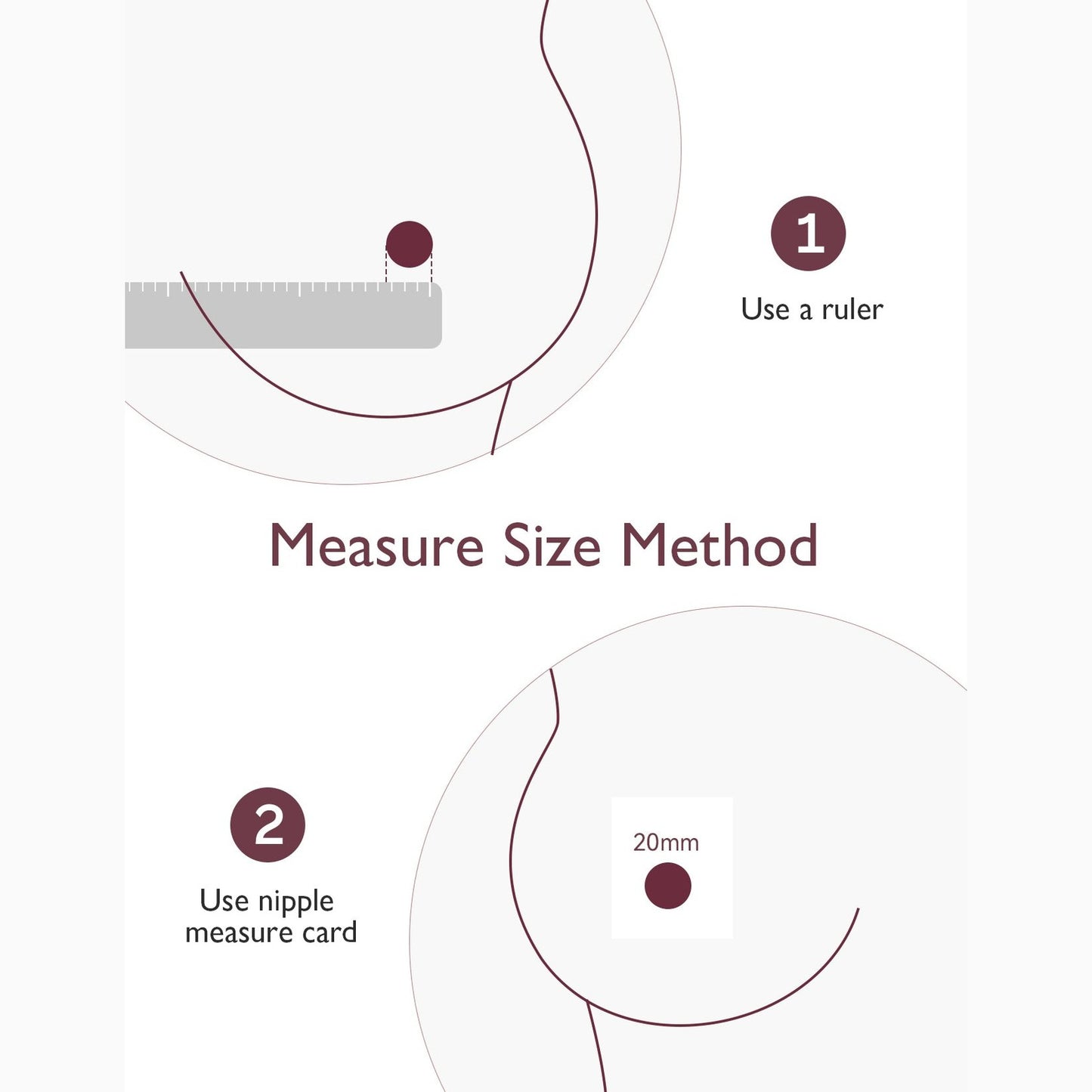 Momcozy Breastfeeding Accessories Flange Insert For M5 Transparent (4 units)