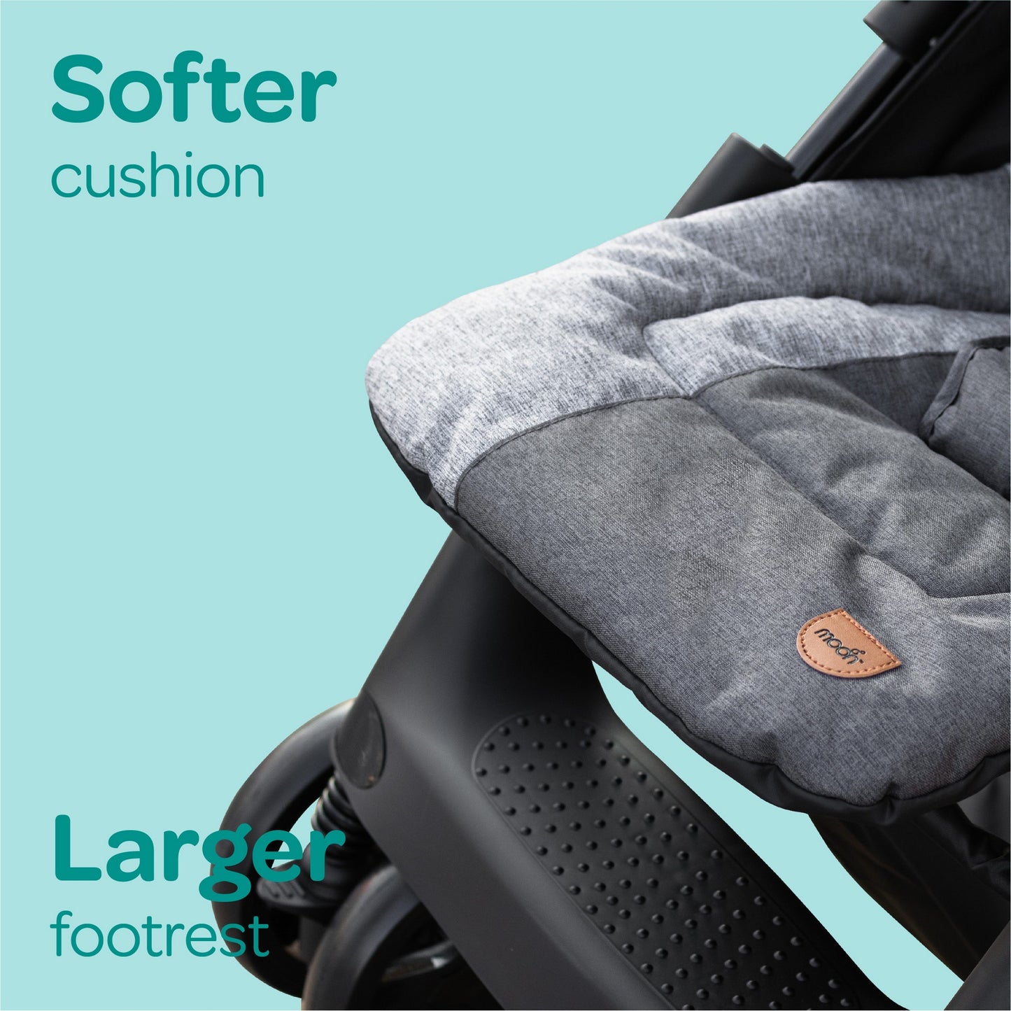 Moon Aria Stroller Birth to 15 kg - Distressed Box - Open Box