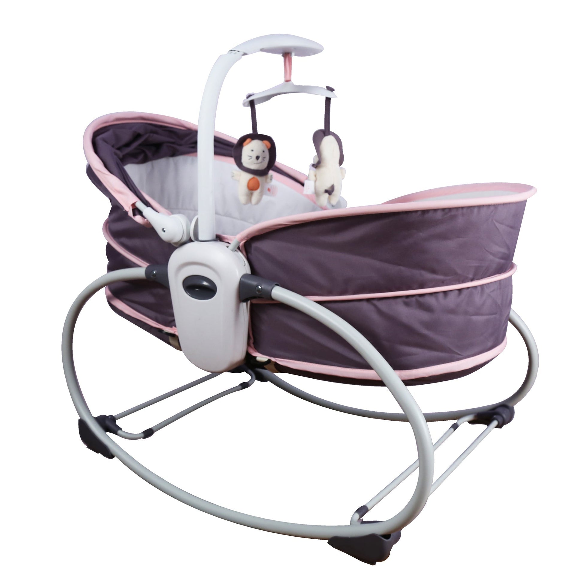 Mastela 5in1 Rocker & Bassinet || Fashion-Pink || Birth+ to 48months