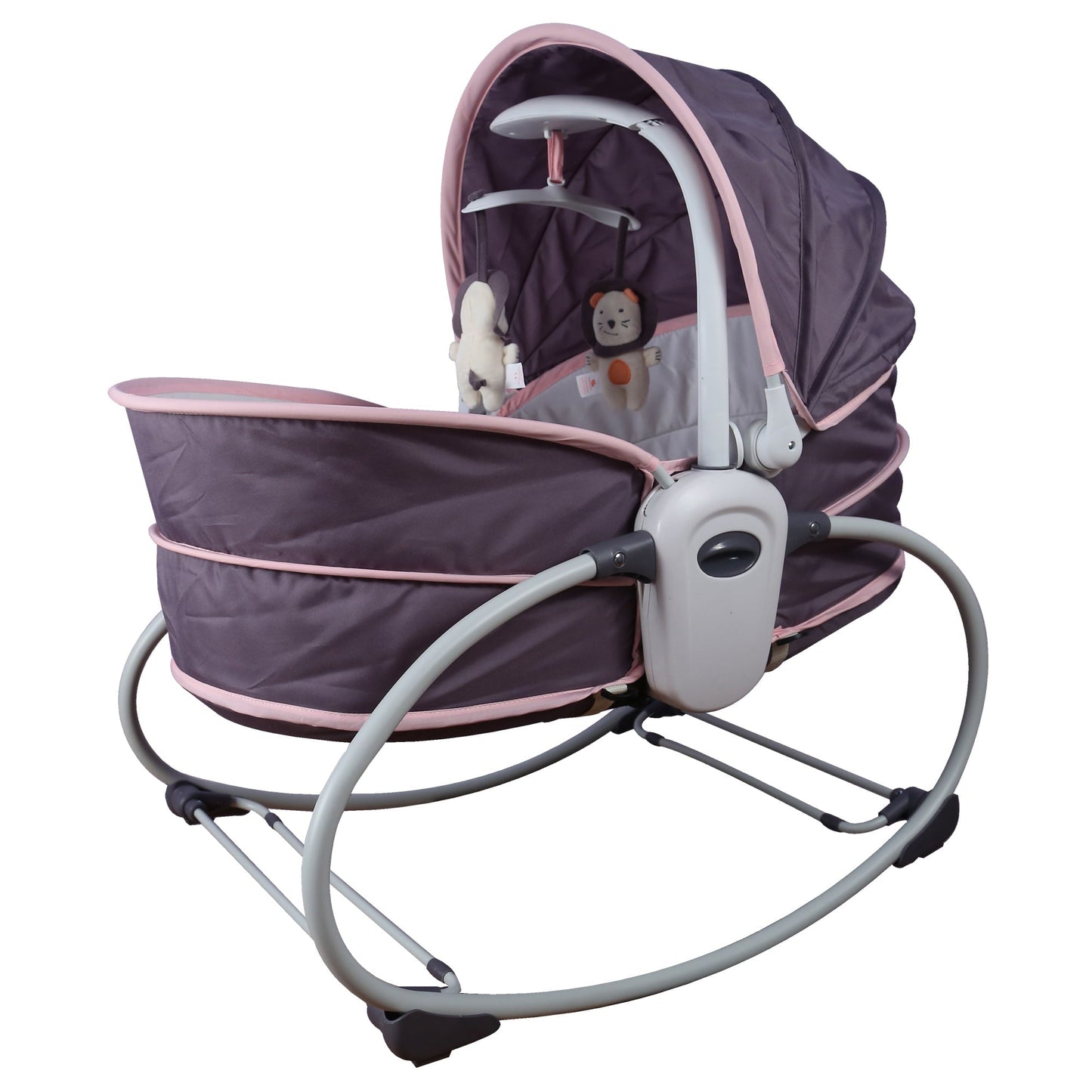 Mastela 5in1 Rocker & Bassinet || Fashion-Pink || Birth+ to 48months