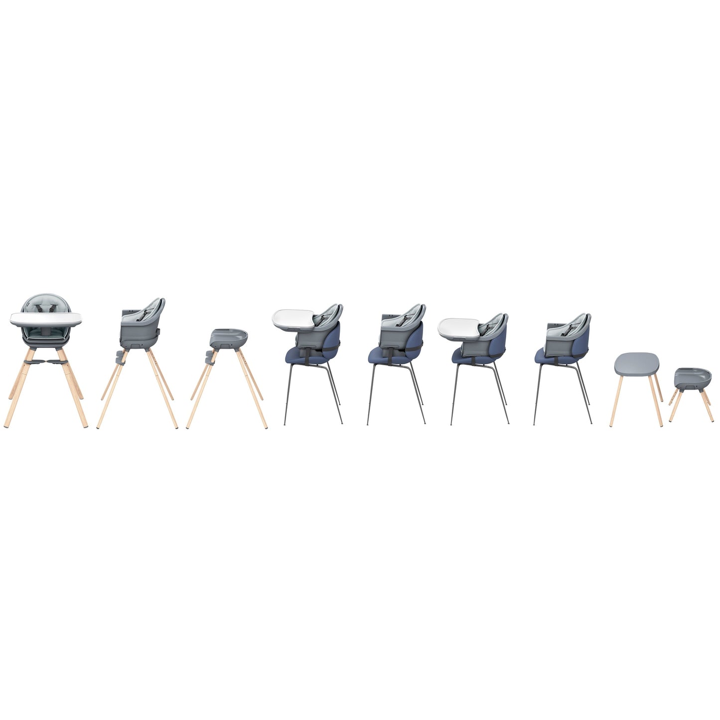 Maxi Cosi Moa High Chair || Fashion-Beyond Graphite || 6months to 36months