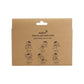 Nuluv Baby Wash Cloth (0 to 6 Months) White - Pack of 6
