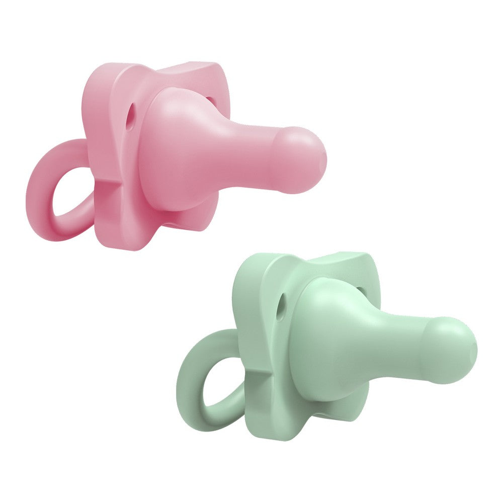 Dr.Brown's Happy Paci Silicone One-Piece Soother (Birth to 6 Months) - Open Box