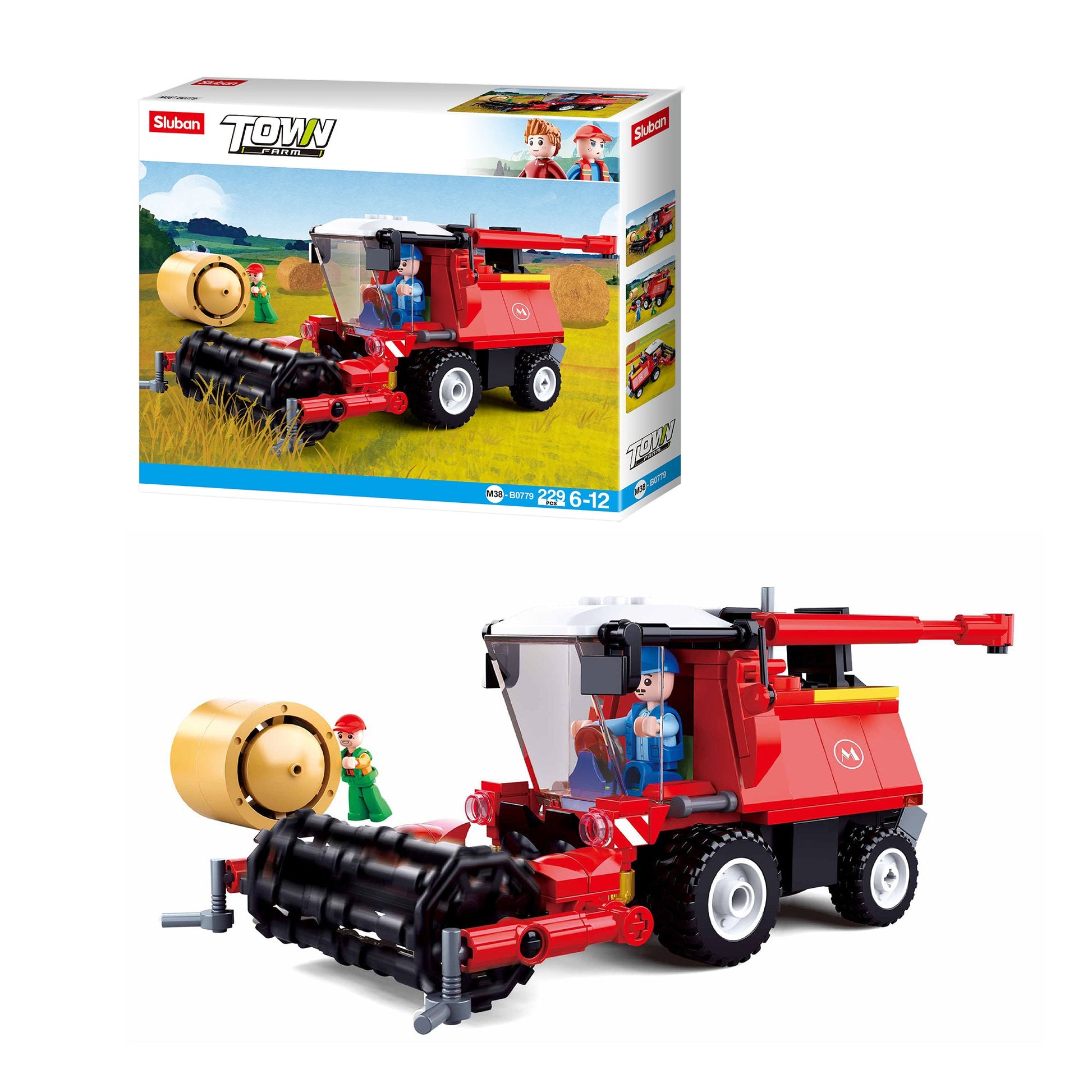 Playzu By Sluban TOWN-Harvester(229pcs) || 6years++ - Toys4All.in