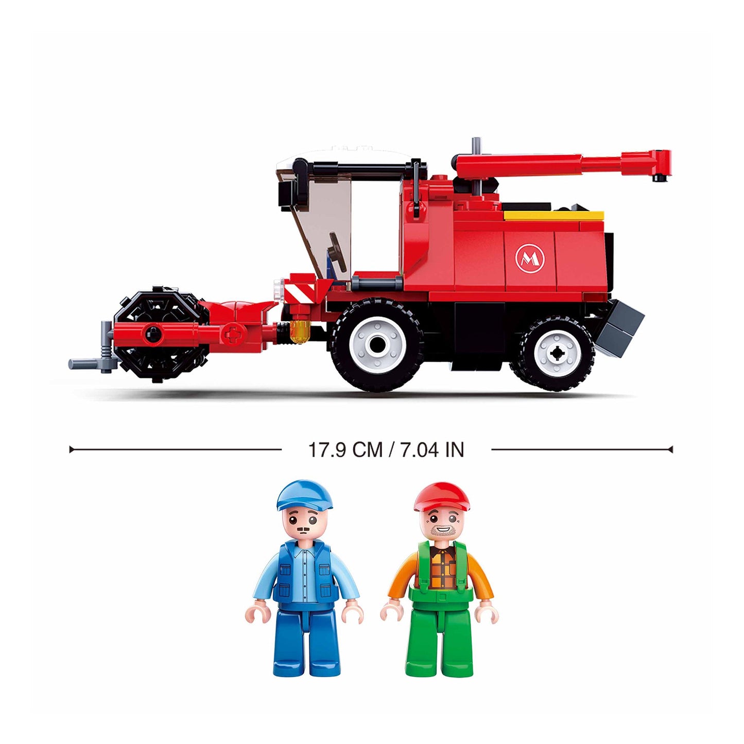 Playzu By Sluban TOWN-Harvester(229pcs) || 6years++ - Toys4All.in