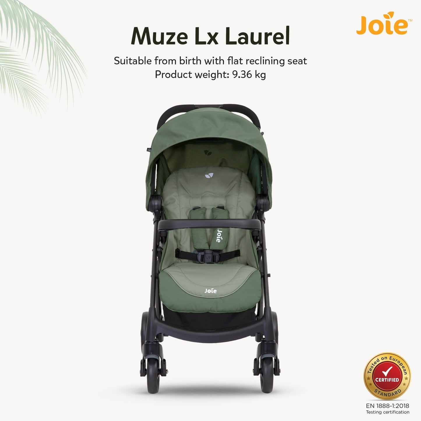 Joie Stroller Muze Lx (Birth to 36 Months) Open Box
