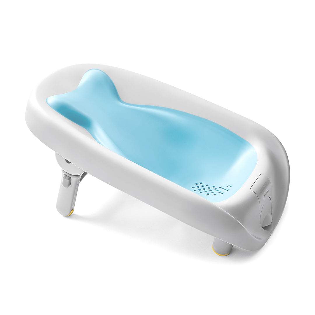 Skip Hop Blue Color Moby Recline &amp; Rinse Bather || Birth+ to 6months - Toys4All.in