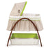 Summer Infant Bentwood Bassinet With Motion || Fashion-White & Green || Used for Birth+ To 6months || Distress Box