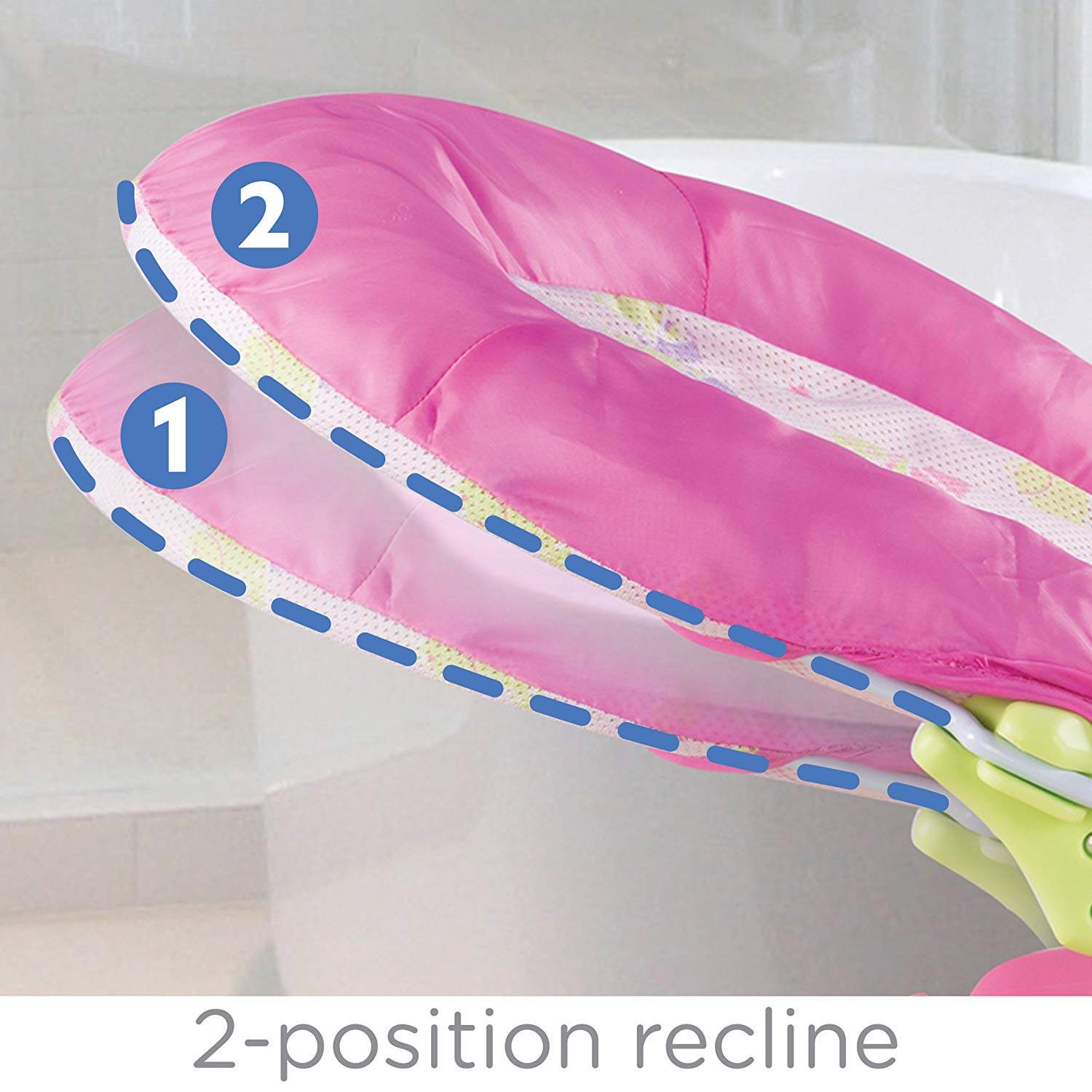 Summer Infant Large Baby Bather Hip Hop Frog || Birth+ to 12months || Distress Box