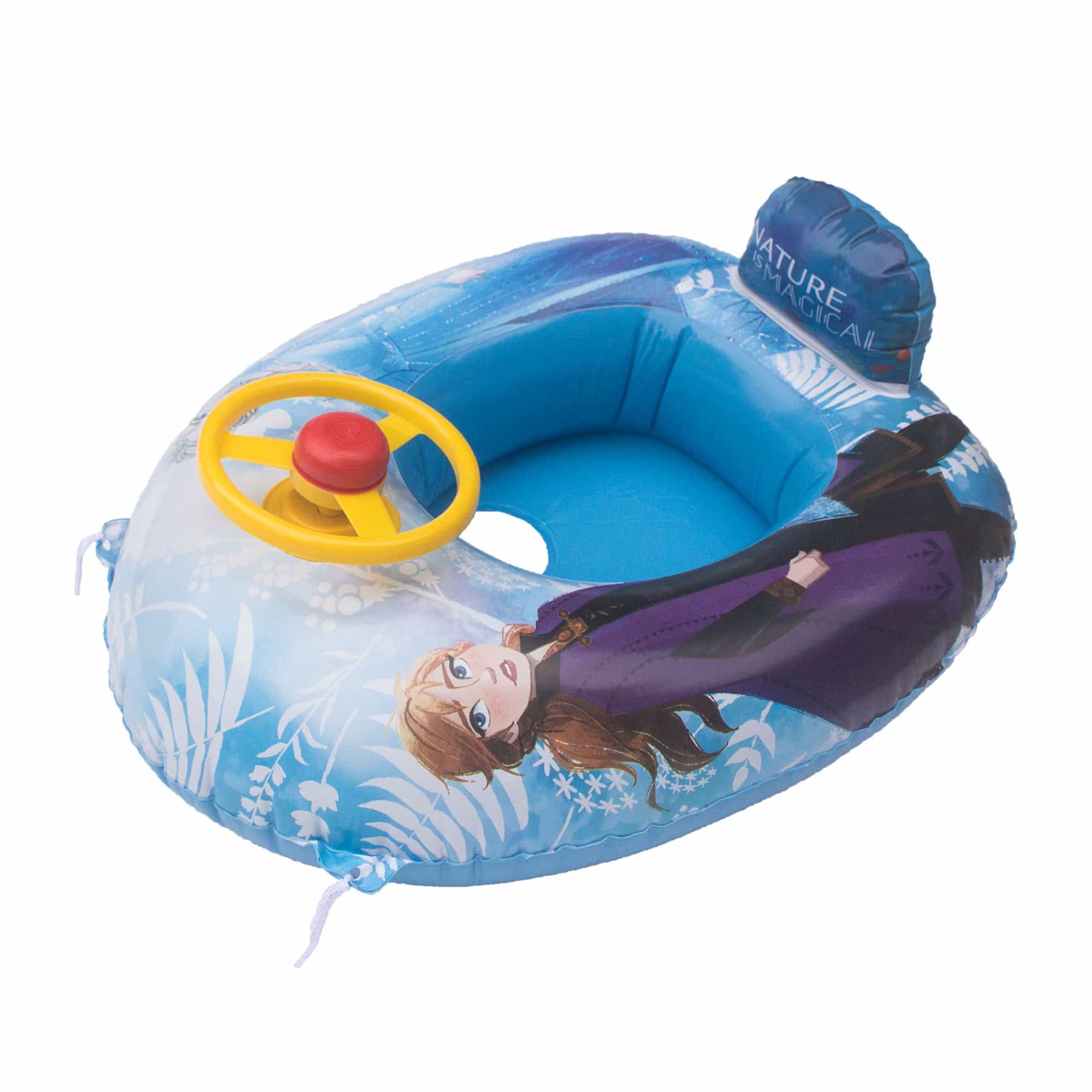 Disney Frozen Inflatable Swim Boats for Kids, Beach Floaties for Summer Swim Party, Leakage Proof Valve Design || 3-8 Years - Toys4All.in