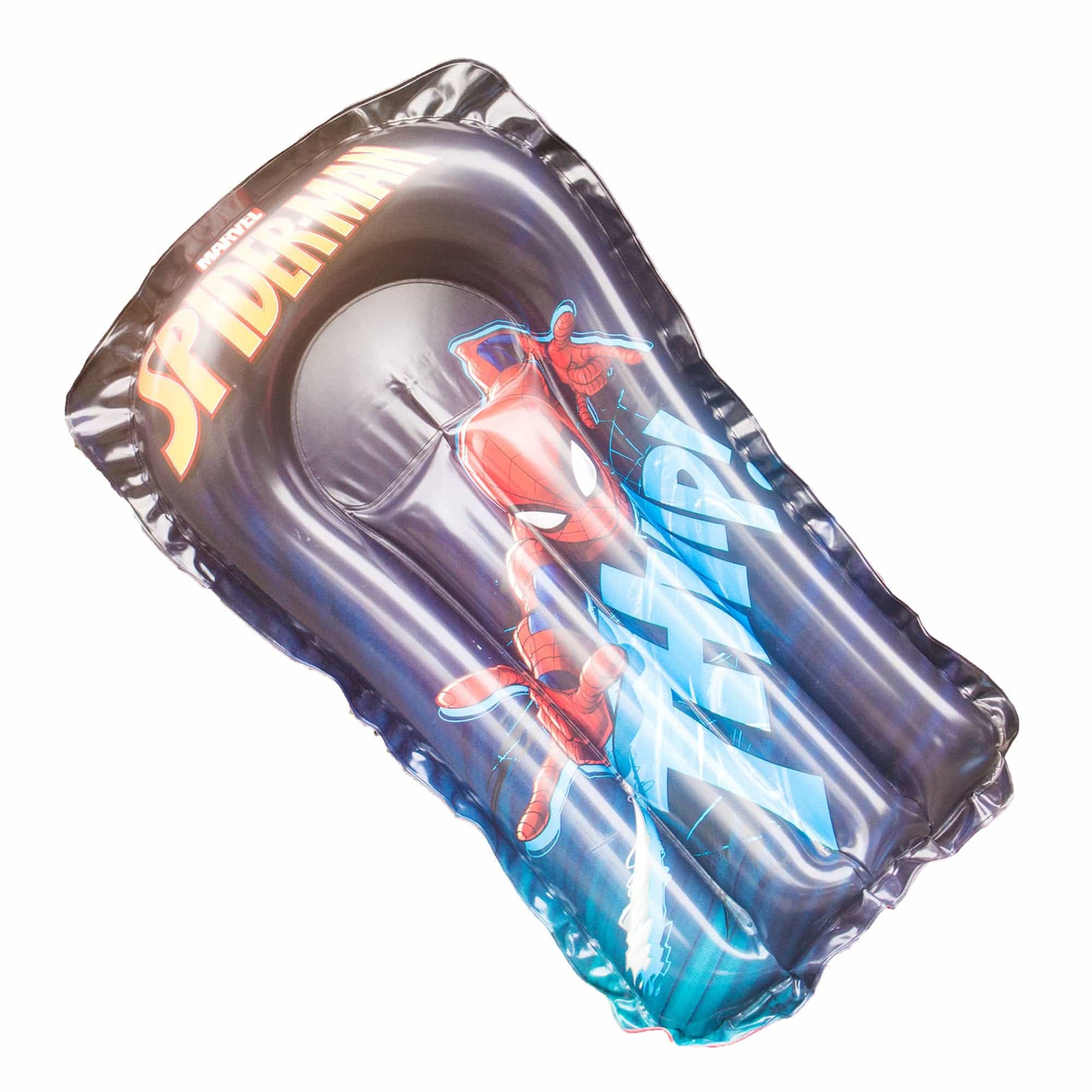 Marvel Spiderman Inflatable Surf Board, Lightweight Portable Boogie Boards with Handles Soft Surfboards for Learning to Swim, Pool Floating, Swimming Floats (Official Marvel Products) - Toys4