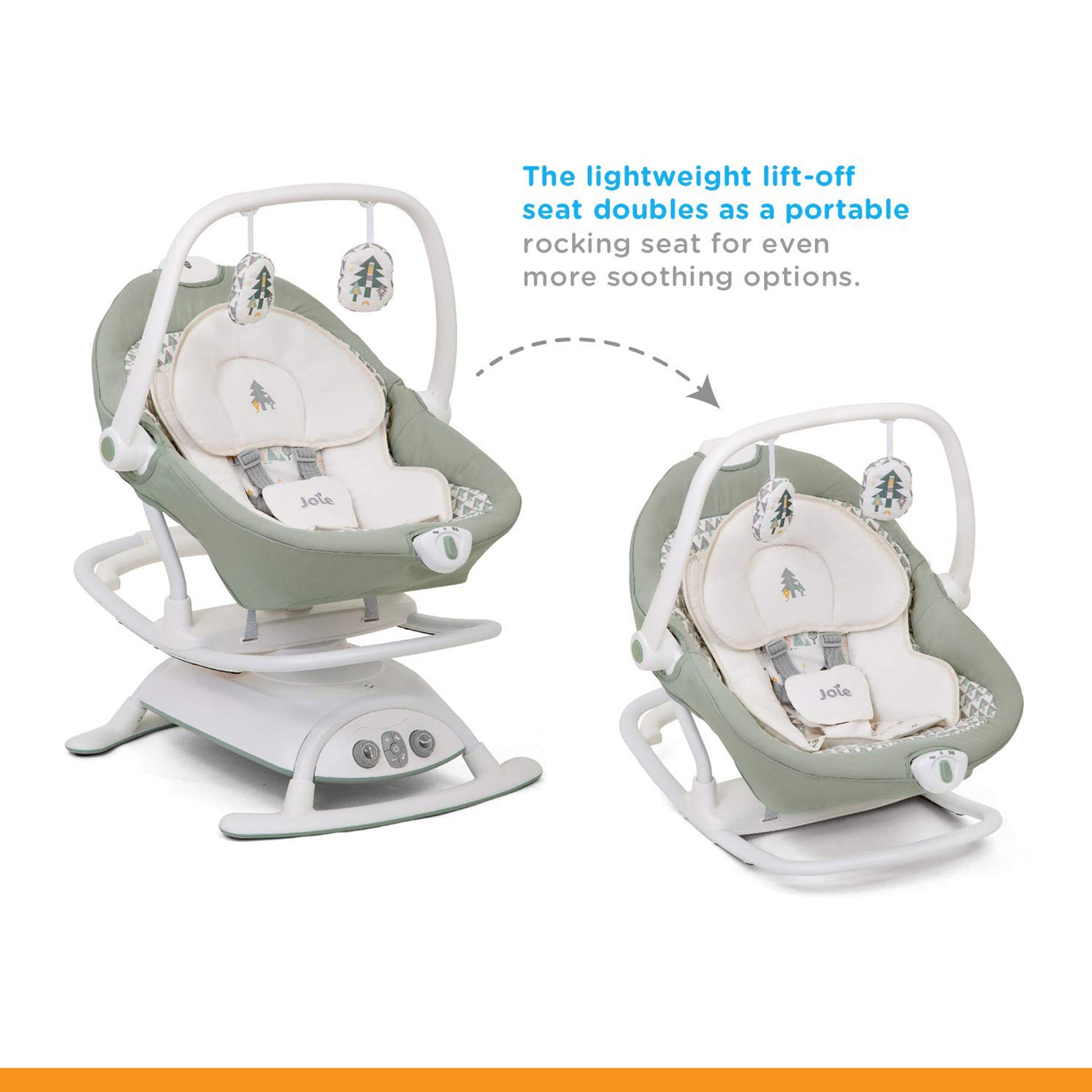 Joie Swing Sansa 2in1 (Birth to 6 Months) - Toys4All.in