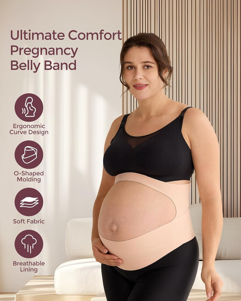 Momcozy Maternity Accessory Maternity Belt - Skin