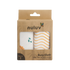 Nuluv Burp Cloth (0 to 6 Months) White - Pack of 2
