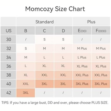 Momcozy Maternity Accessory Seamless Support Floral Nursing Bra-Black