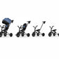 Qplay Trikes Nova Niello Blue 10 to 72 Months