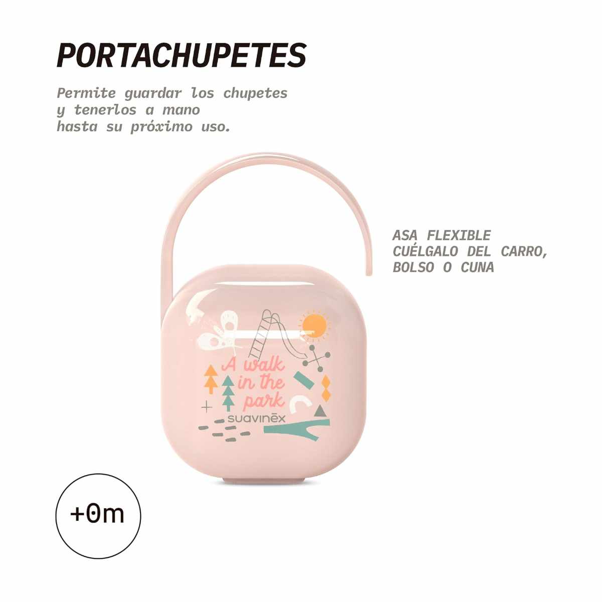 Suavinex Soother Case / Holder for 2 Pacifiers - Suavinex baby product