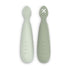 Suavinex Silicone Weaning Spoon Set with 2 Tips - Suavinex