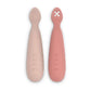 Suavinex Silicone Weaning Spoon Set with 2 Tips - Suavinex baby product