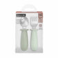 Suavinex Set of 2 Silicone Learning Pre-Spoons with Stainless Steel Tip (6-18 Months) - Suavinex baby product
