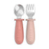 Suavinex Set of 2 Silicone Learning Pre-Spoons with Stainless Steel Tip (6-18 Months) - Suavinex baby product