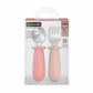 Suavinex Set of 2 Silicone Learning Pre-Spoons with Stainless Steel Tip (6-18 Months) - Suavinex baby product