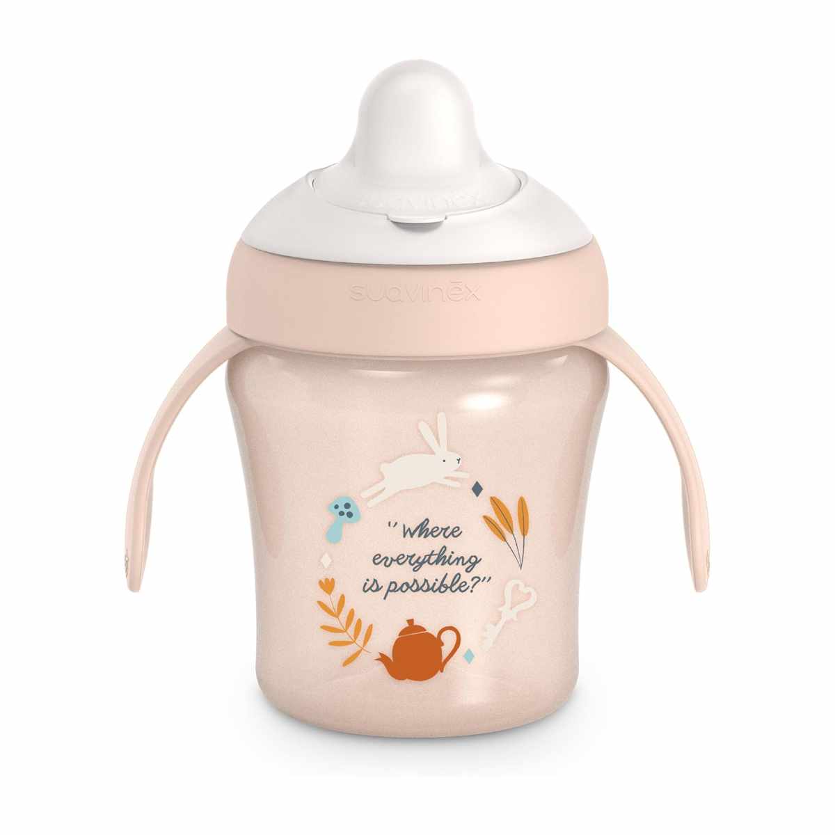 Suavinex Wonderland Learning Cup with Anti-Spill Spout & Removable Handles (6-18 Months) - Suavinex baby product