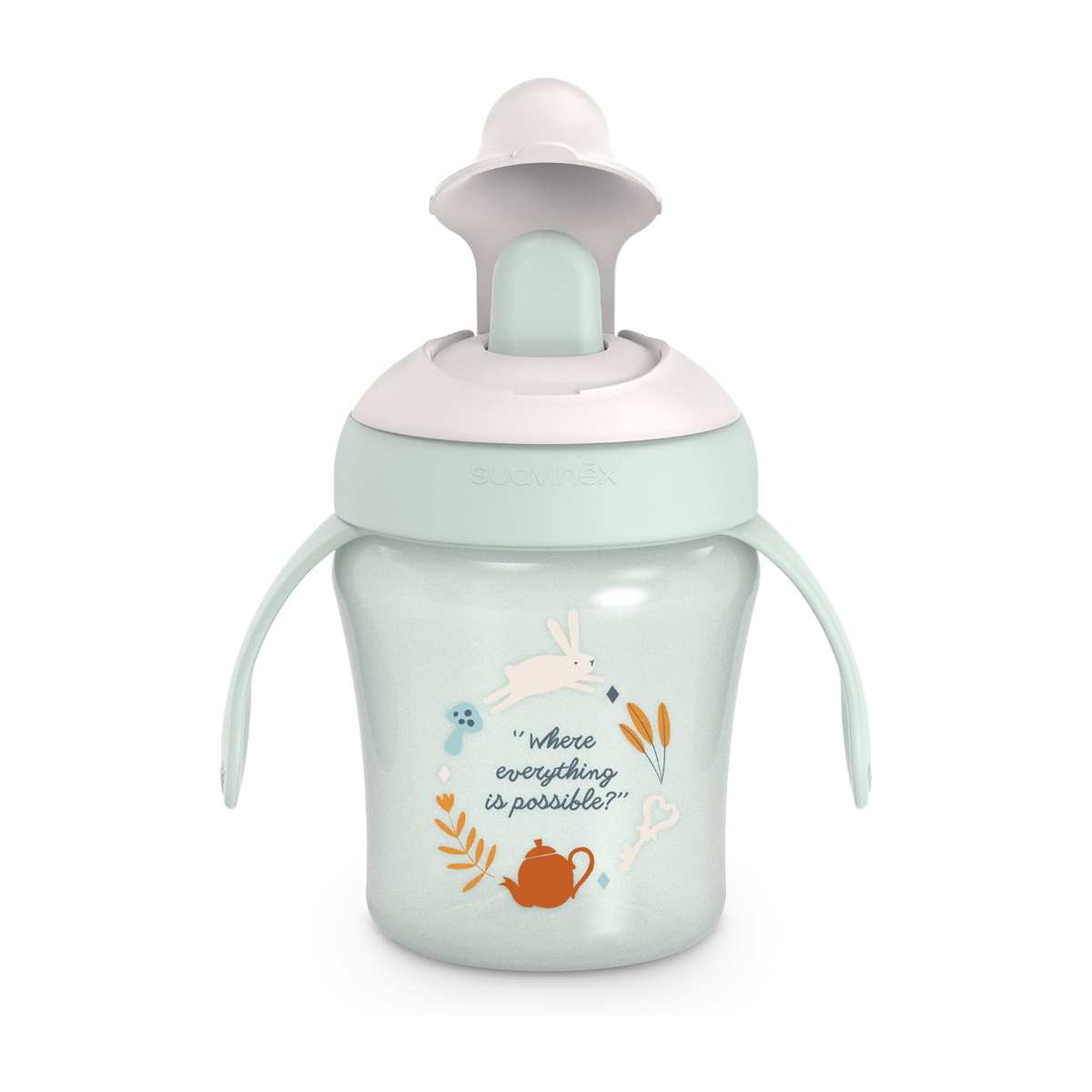 Suavinex Wonderland Learning Cup with Anti-Spill Spout & Removable Handles (6-18 Months) - Suavinex baby product